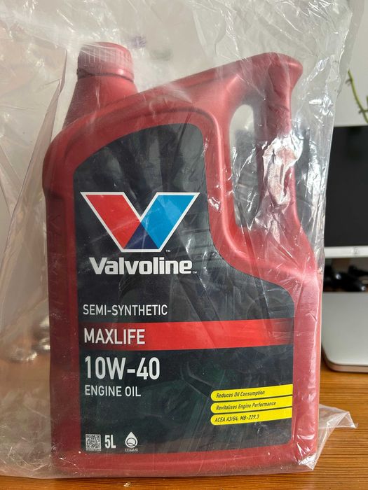 Óleo de Motor Valvoline MaxLife 5 Litros