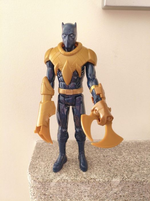 Black Panther Hasbro Titan Hero 30 cm + Battle Gear Completo B6149