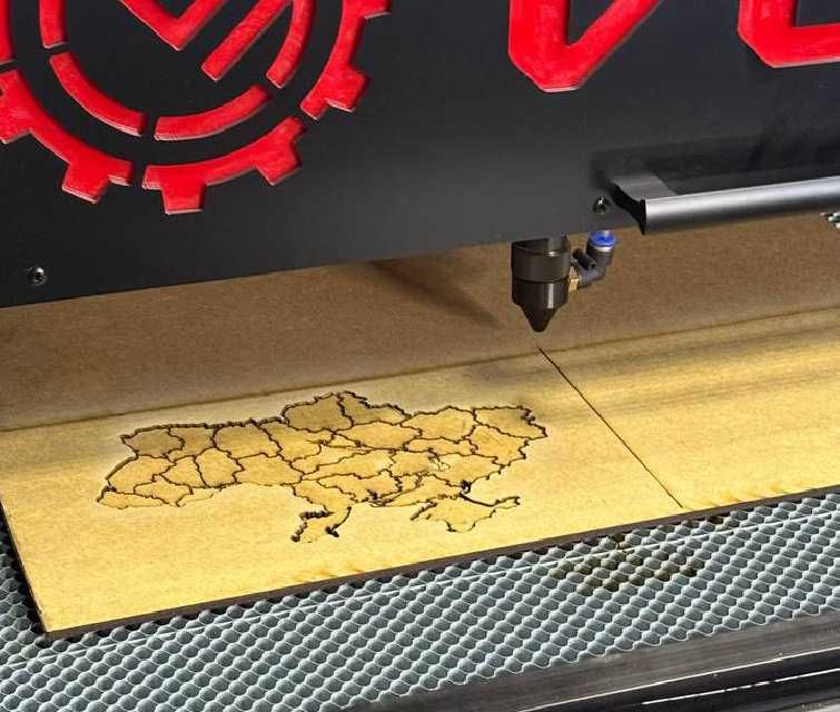 Виробництво обладнання з ЧПК. Лазерні CO2 верстати. Від 0,9х0,6м