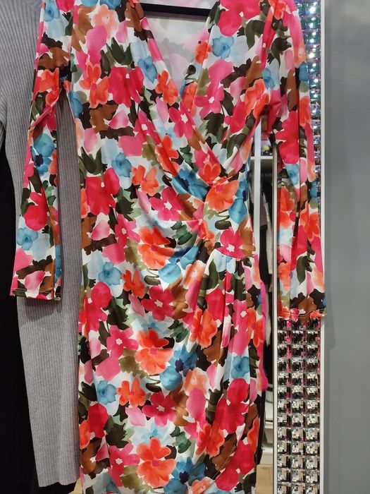 Sukienka damska kwiatki