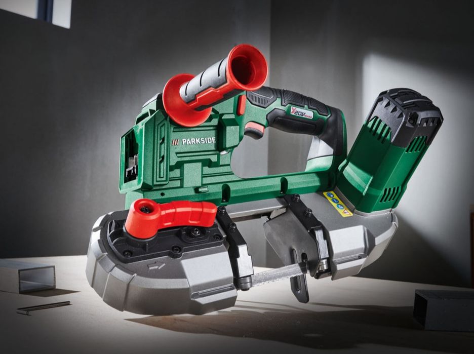 parkside akumulatorowa piła taśmowa 20v nowa gwarancja