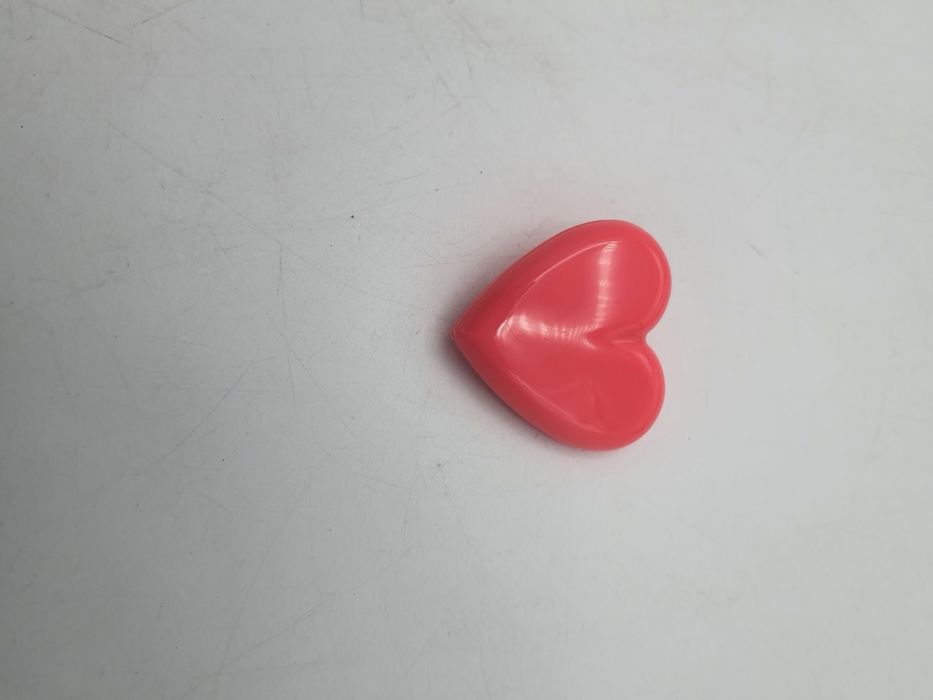 Broszka różowe serce