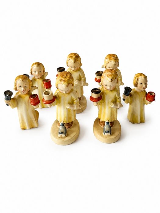Porcelana - 7 Anjos - Maria Spotl
