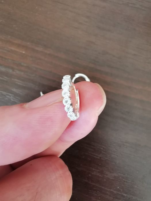 Сережки серебро серьги