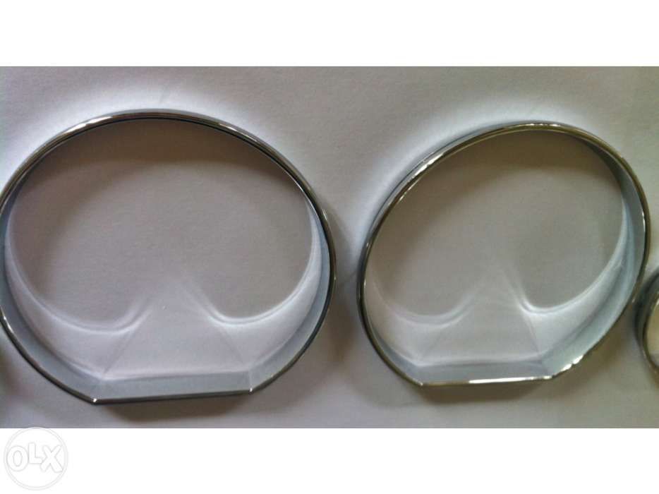 Aros quadrante cromados para BMW E46