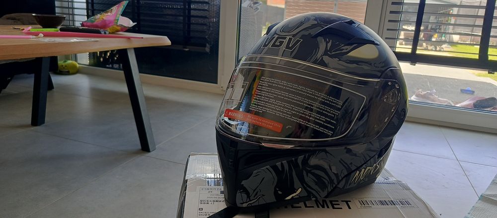 Kask szczękowy blenda dodatkowa ciemna