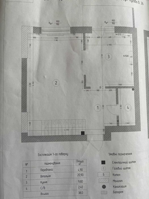 Видова дворівнева квартира 96,5 м² з видом на Дніпро, Київ і Київське море