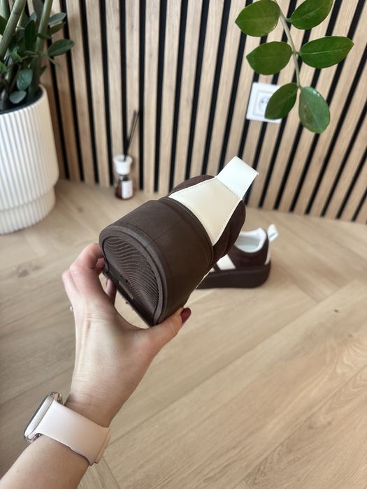 Nowe czekoladowy braz 36-41 sneakersy buty