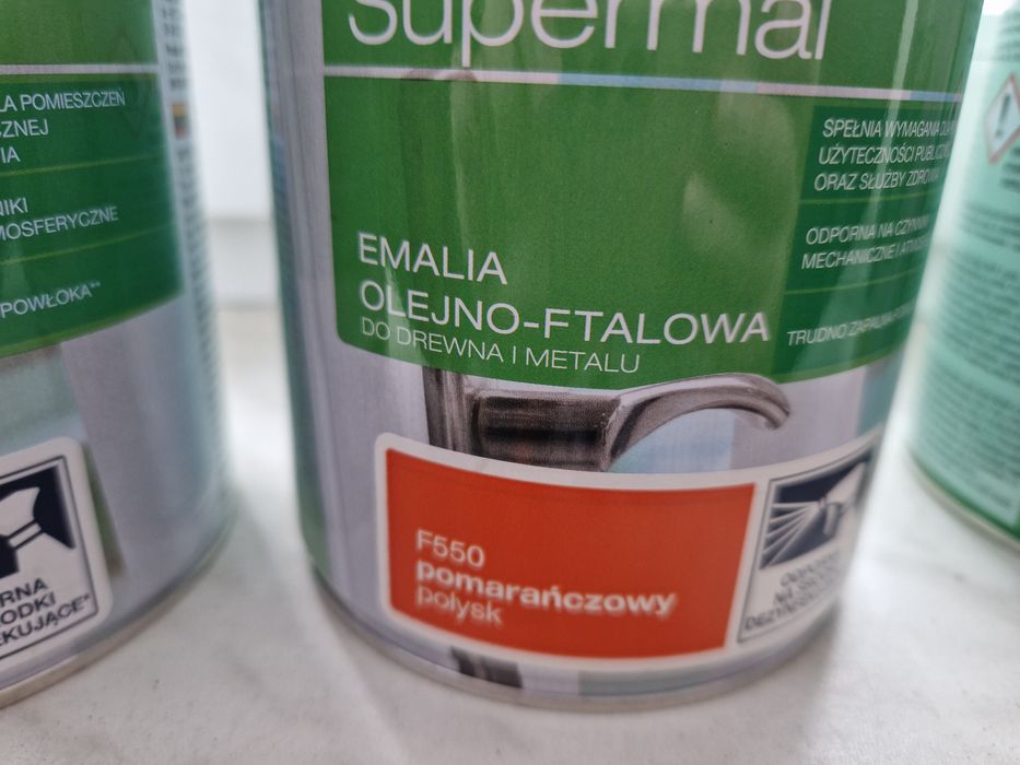 Supermal emailia olejno-ftalowa do drewna i metalu