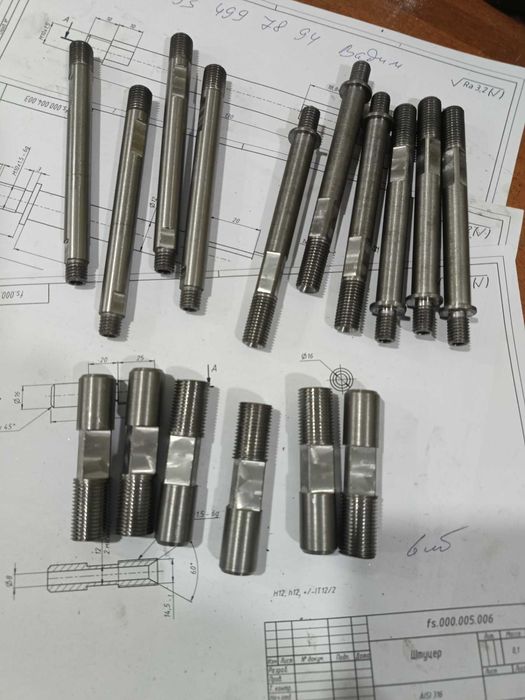 Токарні, фрезерувальні роботи
