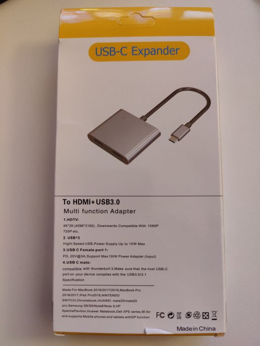 Adaptador USB-C/ Docking station