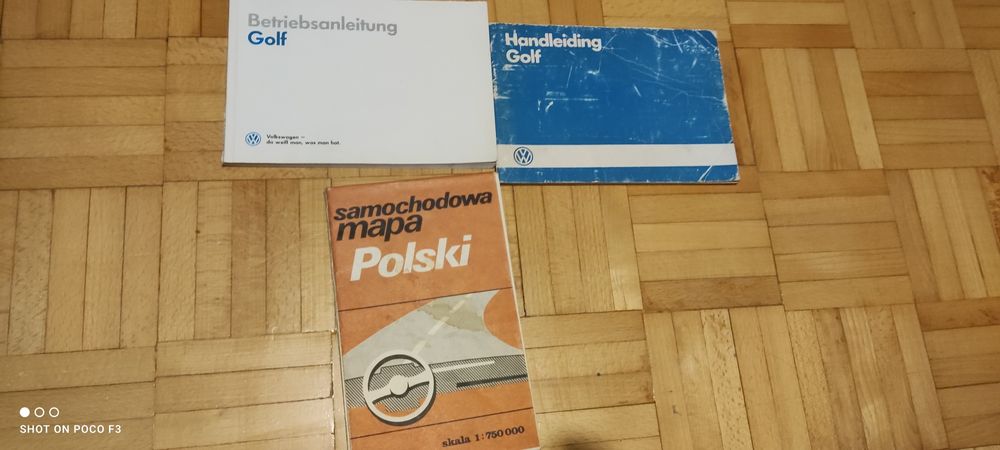 Książka obsługi instrukcja VW Golf 2