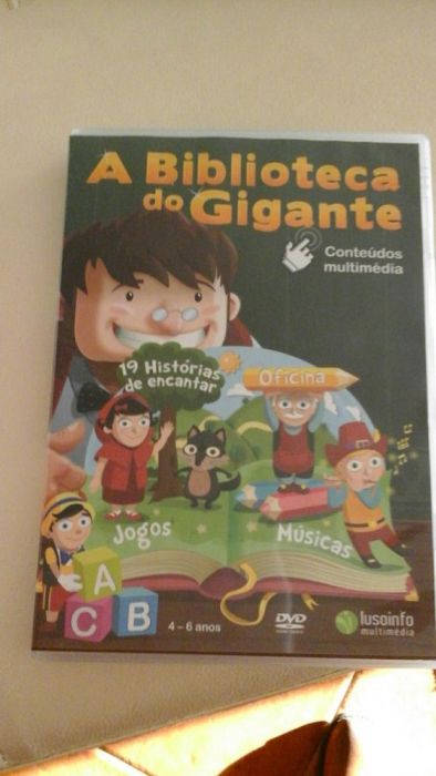 DVD A Biblioteca do Gigante