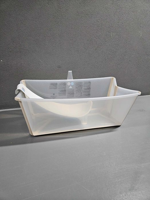 Pack Banheira Stokke Flexi Bath e Assento White