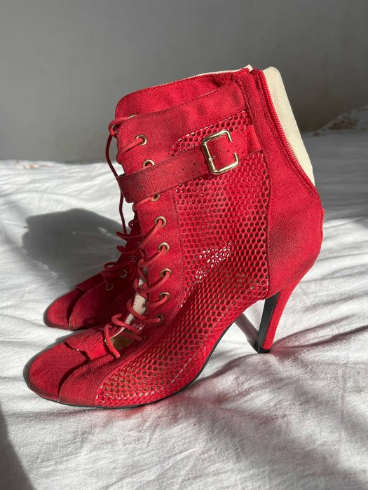 Туфлі для занять Хай Хілс Verona Red 9 розмір 39