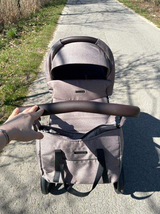 Sprzedam brązowy wozek Bebetto Flavio 2w1