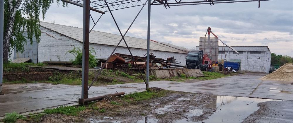Продам ангари та виробничі приміщення Лубни