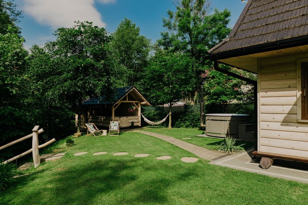 Domek chatka z klimatem w górach BALIA sauna KOMINEK luksus