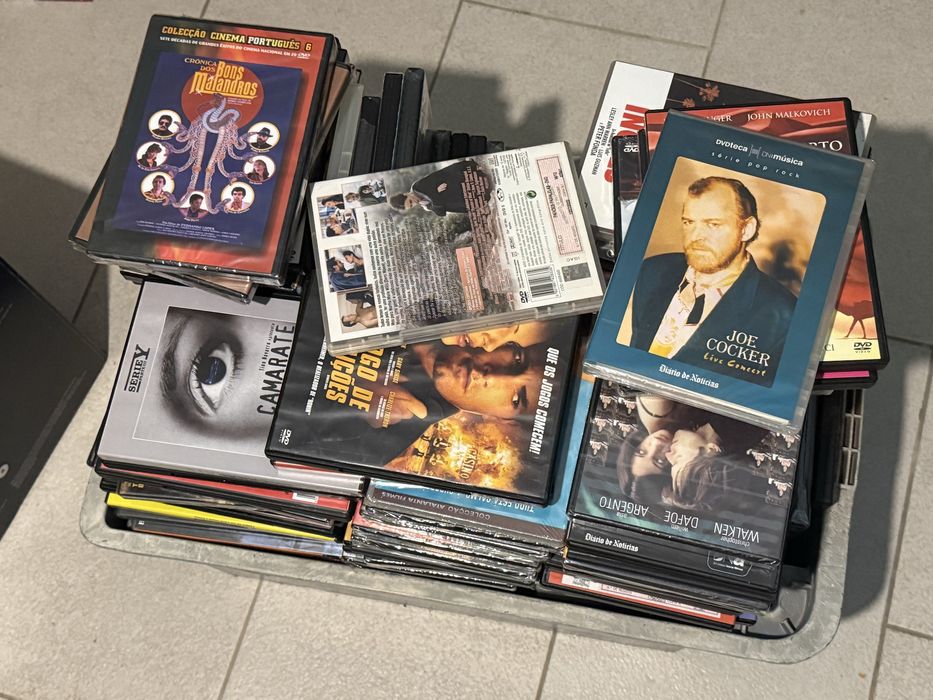 Lote de DVD’s (filmes)