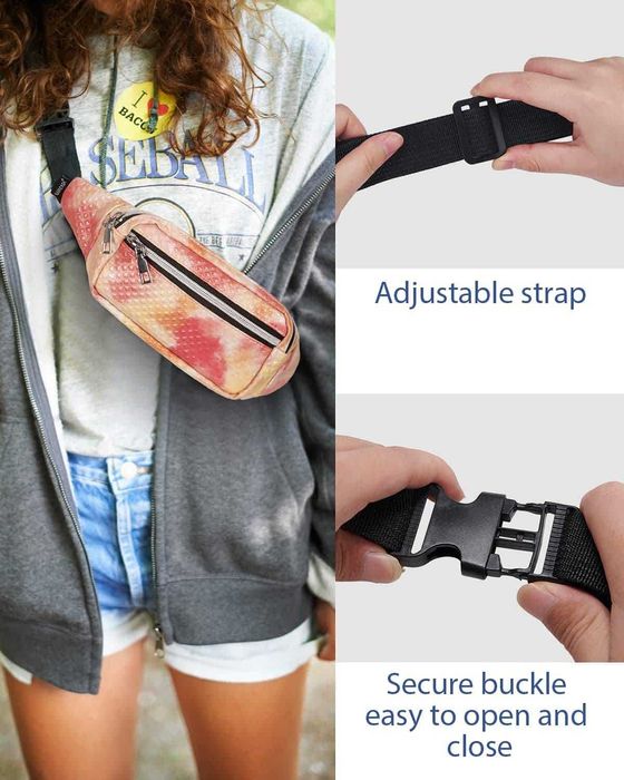 Torebka nerka na imprezę, do aktywności na świeżym powietrzu