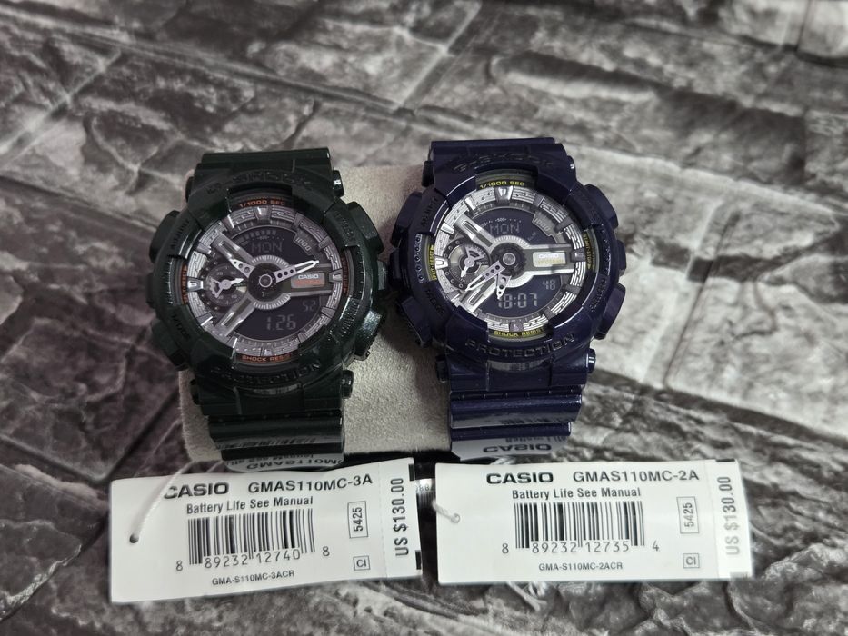 Годинники Casio G-SHOCK GMA-S110CM тактичні, трекінгові