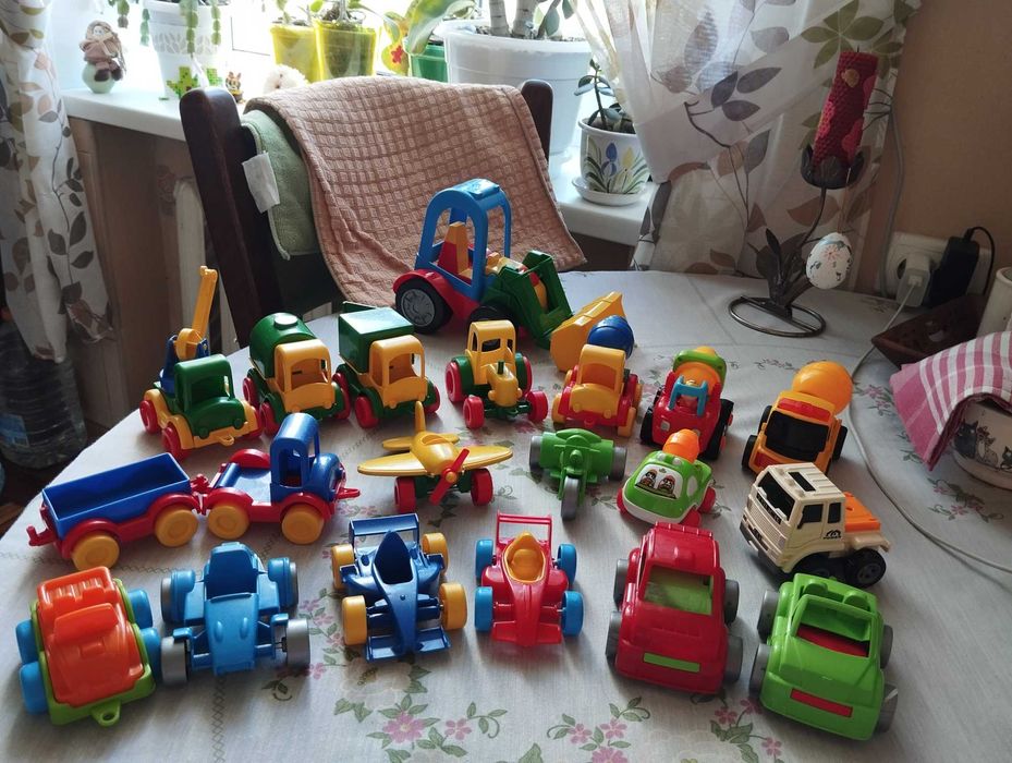 Сортеры, пазлы, машины