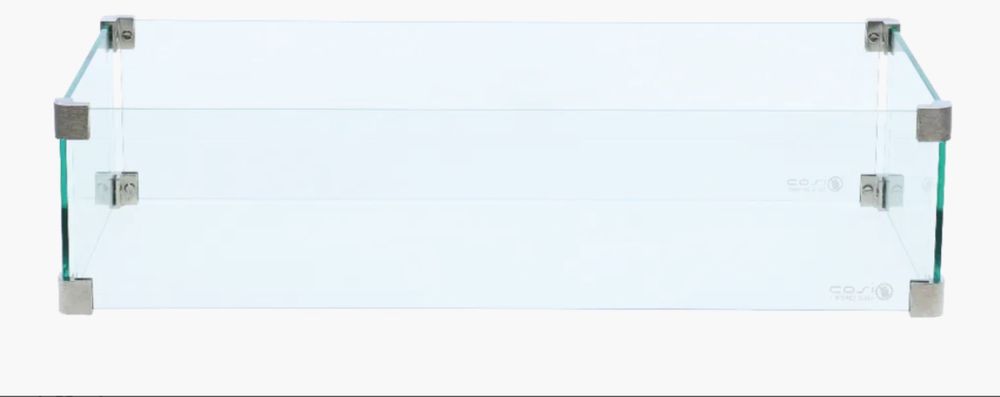 Szkło do paleniska 500/500/200