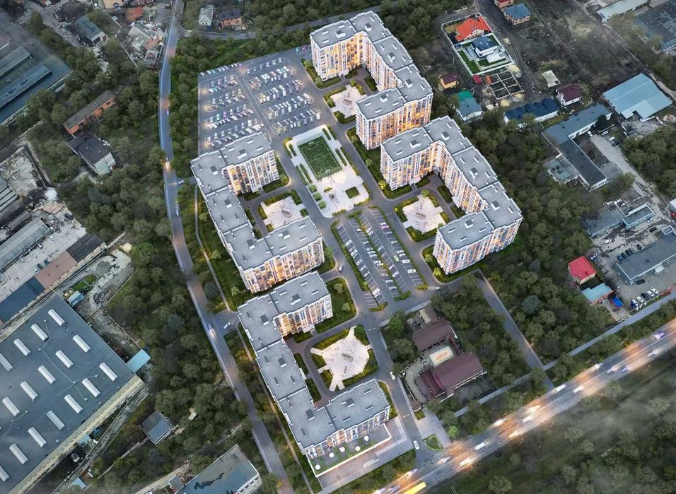 Класна 3-кімнатна квартира в розтермінування Джем Сіті