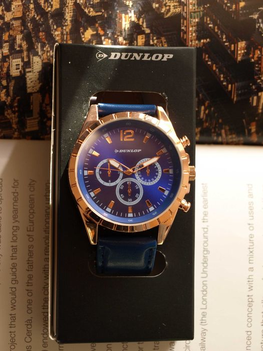 Zegarek męski Dunlop - nie rozjedzie cię antylopa...
