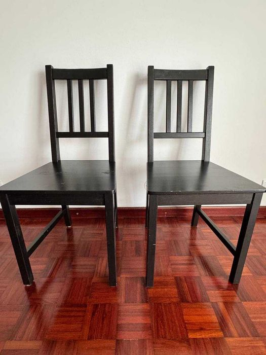 STEFAN Cadeira, castanho-preto