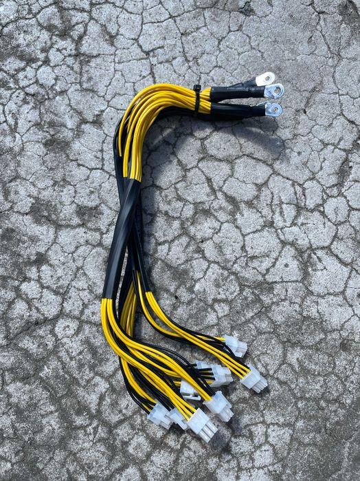 Проводи коси для блоків живлення асік Bitmain asic Antminer