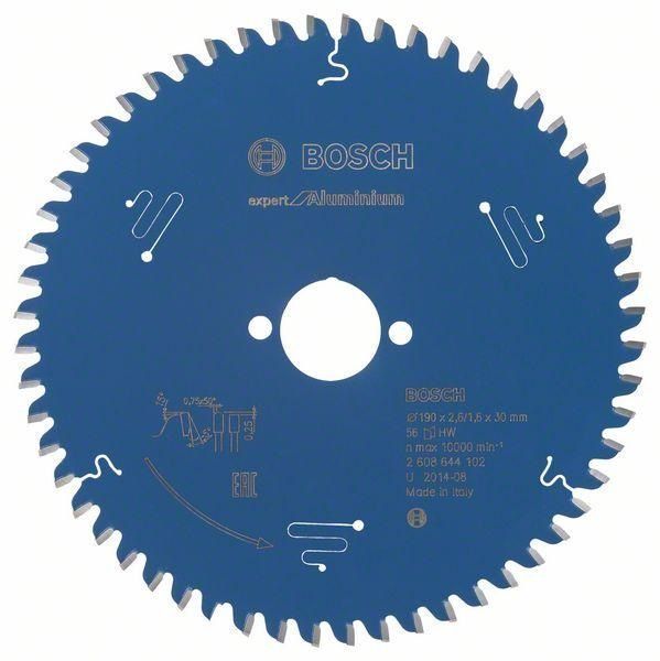 Tarcza Pilarska Expert For Aluminium 190*30*2.6 56 T
