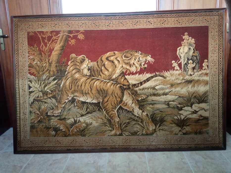 Indian Tiger Tapestry64284095152642123
