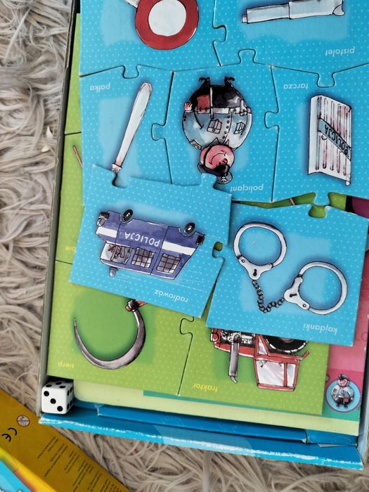 Gra zawody  układanka, puzzle.