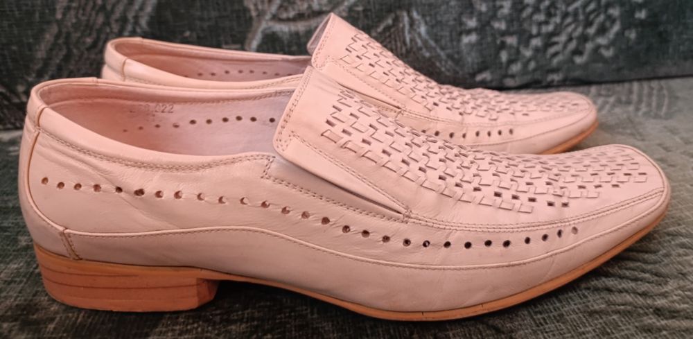 Чоловічі туфлі, натуральна шкіра