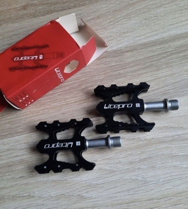 Nowe pedały Litepro lekkie maszynowe łożyska szosa mtb gravel