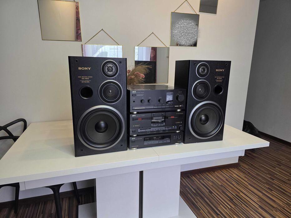 Zestaw audio AKAI AM-M570 + HX-M670W + AT-M670