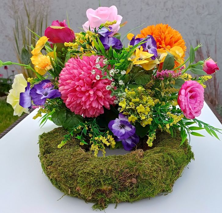 Stroik kompozycja nagrobna na grób