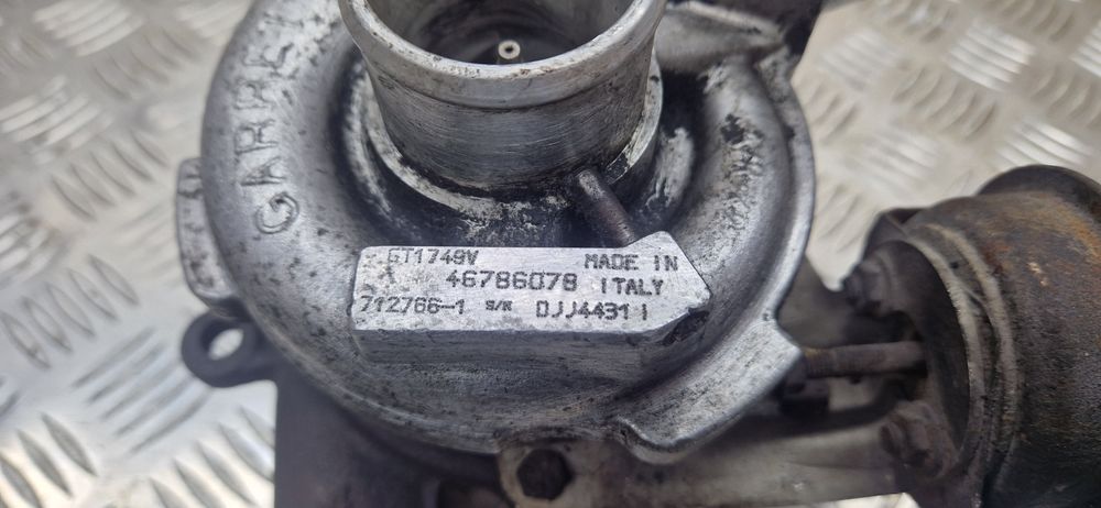 Turbosprężarka Turbina 1.9JTD  115km Alfa 147 Doblo I  GT1749V  467860