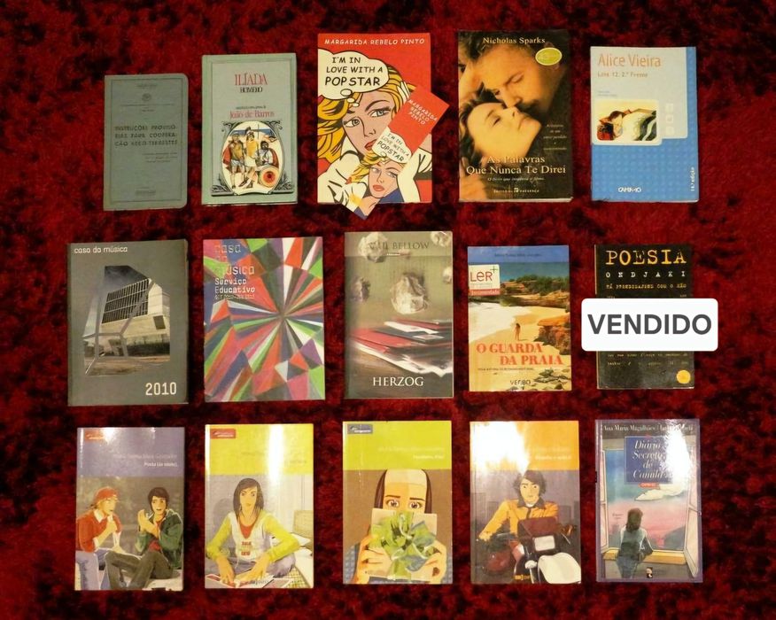 Livros usados - Vários autores
