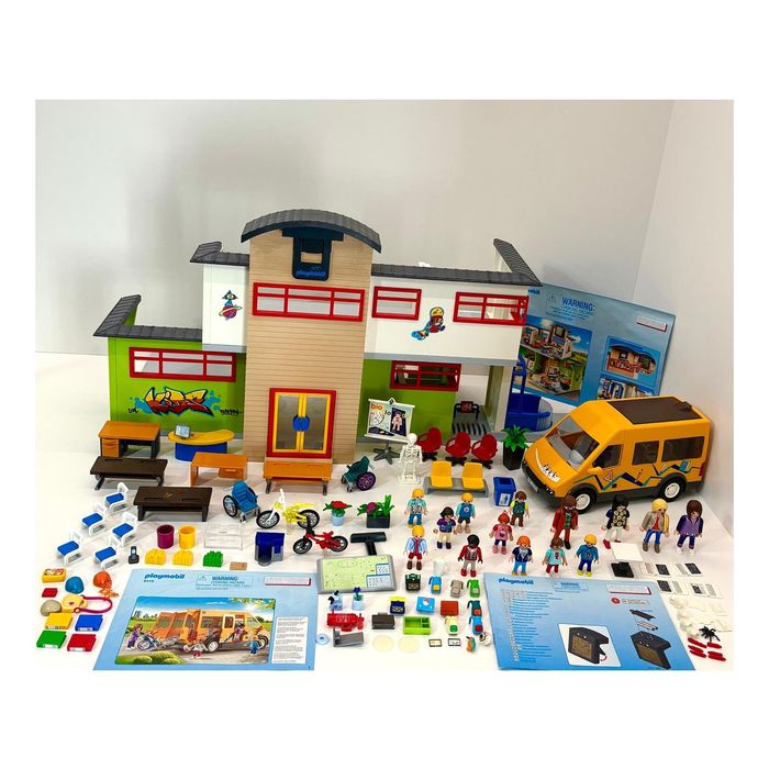 Playmobil 9453 Duża nowoczesna szkoła z windą