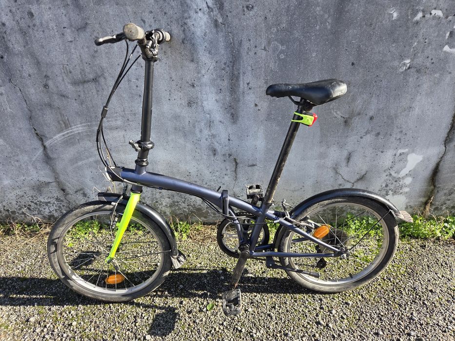Bicicleta Dobrável Decathelon