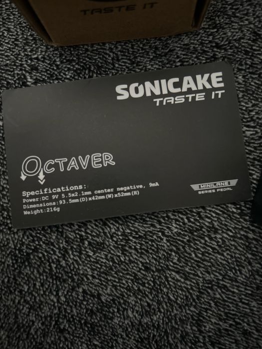 SONICAKE Octave Guitar Pedal