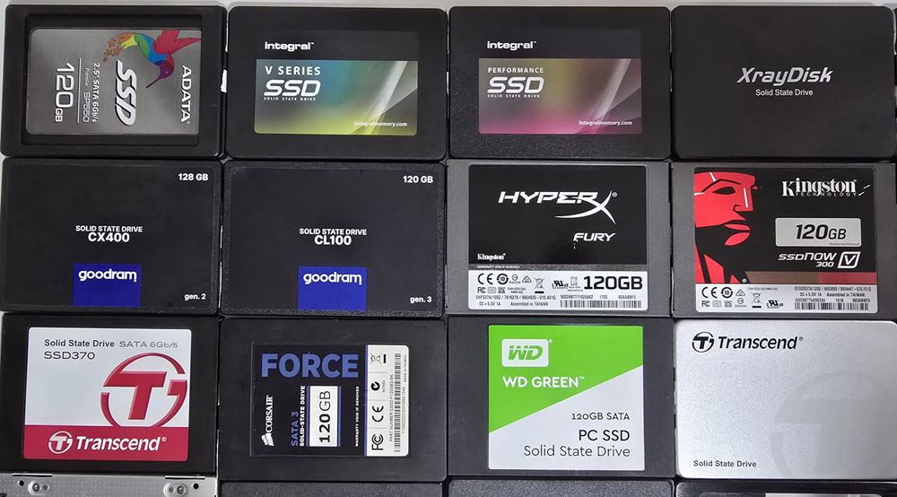 Ssd 120 GB (Várias Marcas)