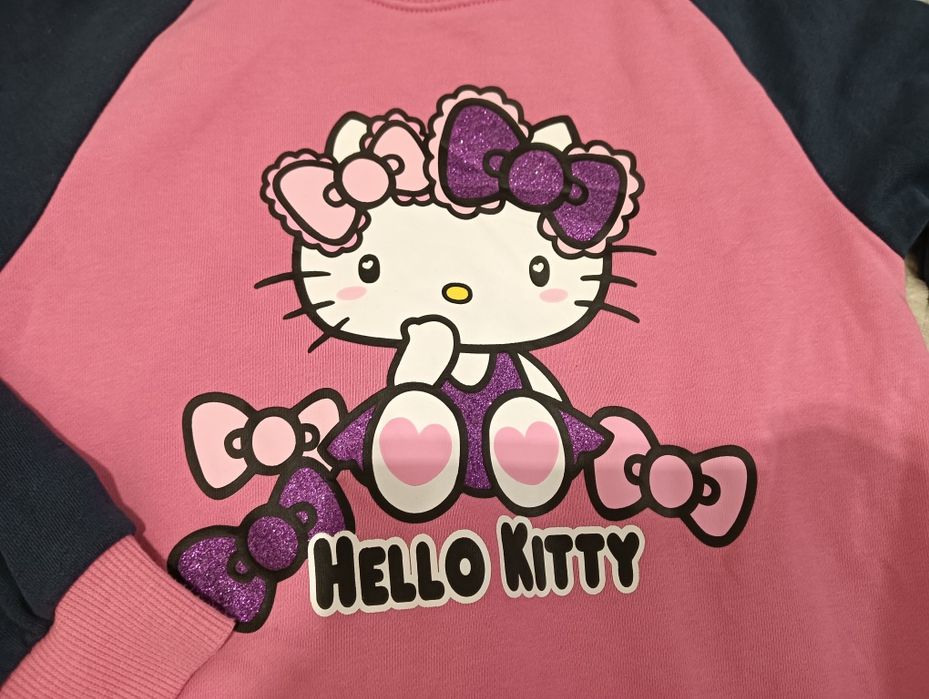 Bluza Hello Kitty rozmiar 130 wiosna lato