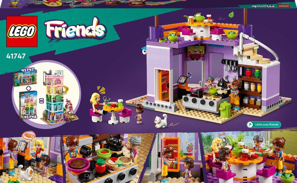 Конструктор LEGO® Friends Хартлейк-Сити. Общественная кухня (41747)