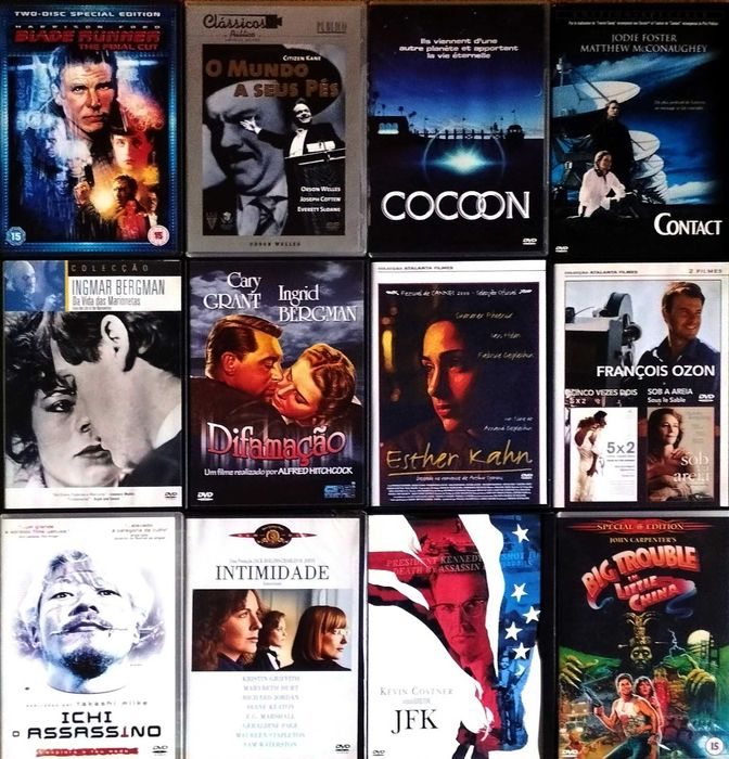 Filmes DVD Originais (lote 12)