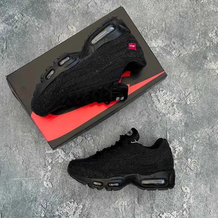 (БЕЗ ПЕРЕДОПЛАТИ) Nike Air Max 95 x Levi's Black Denim найк аір левайс