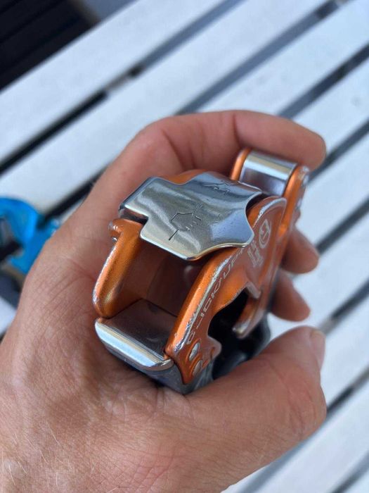 Climbing Technology Click Up+ pomarańczowy, bez karabinka