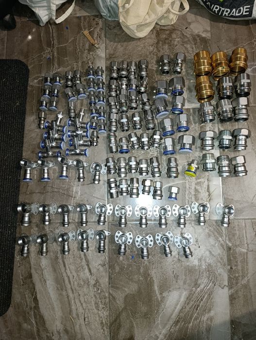 Viega inox Geberit edelstahl conel kształtki zaciskane kształtki pex